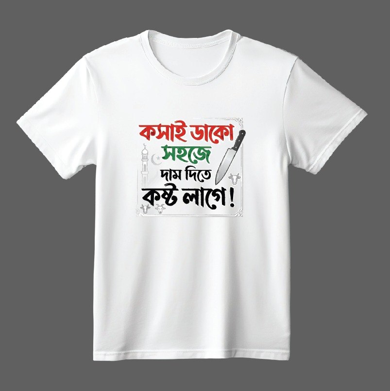 Koshai T-Shirt / ঈদুল আযহার কসাই টি-শার্ট