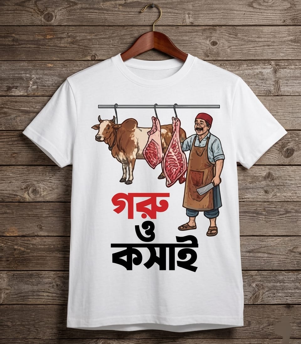 Koshai T-Shirt / ঈদুল আযহার কসাই টি-শার্ট