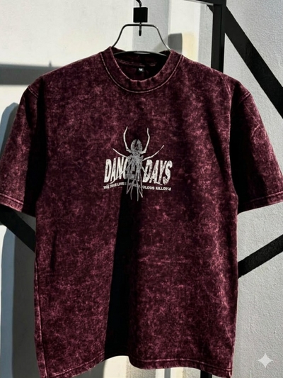 Premium Acid Wash Drop Shoulder T-Shirt_img_0