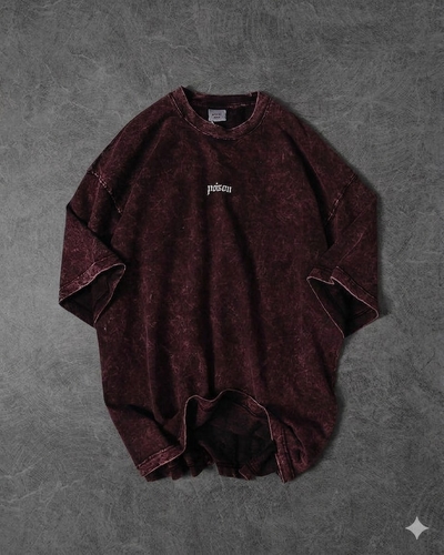 Premium Acid Wash Drop Shoulder T-Shirt_img_0