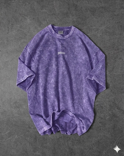 Premium Acid Wash Drop Shoulder T-Shirt_img_0