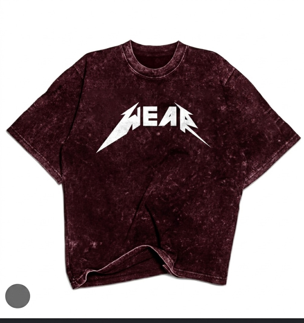Premium Acid Wash Drop Shoulder T-Shirt