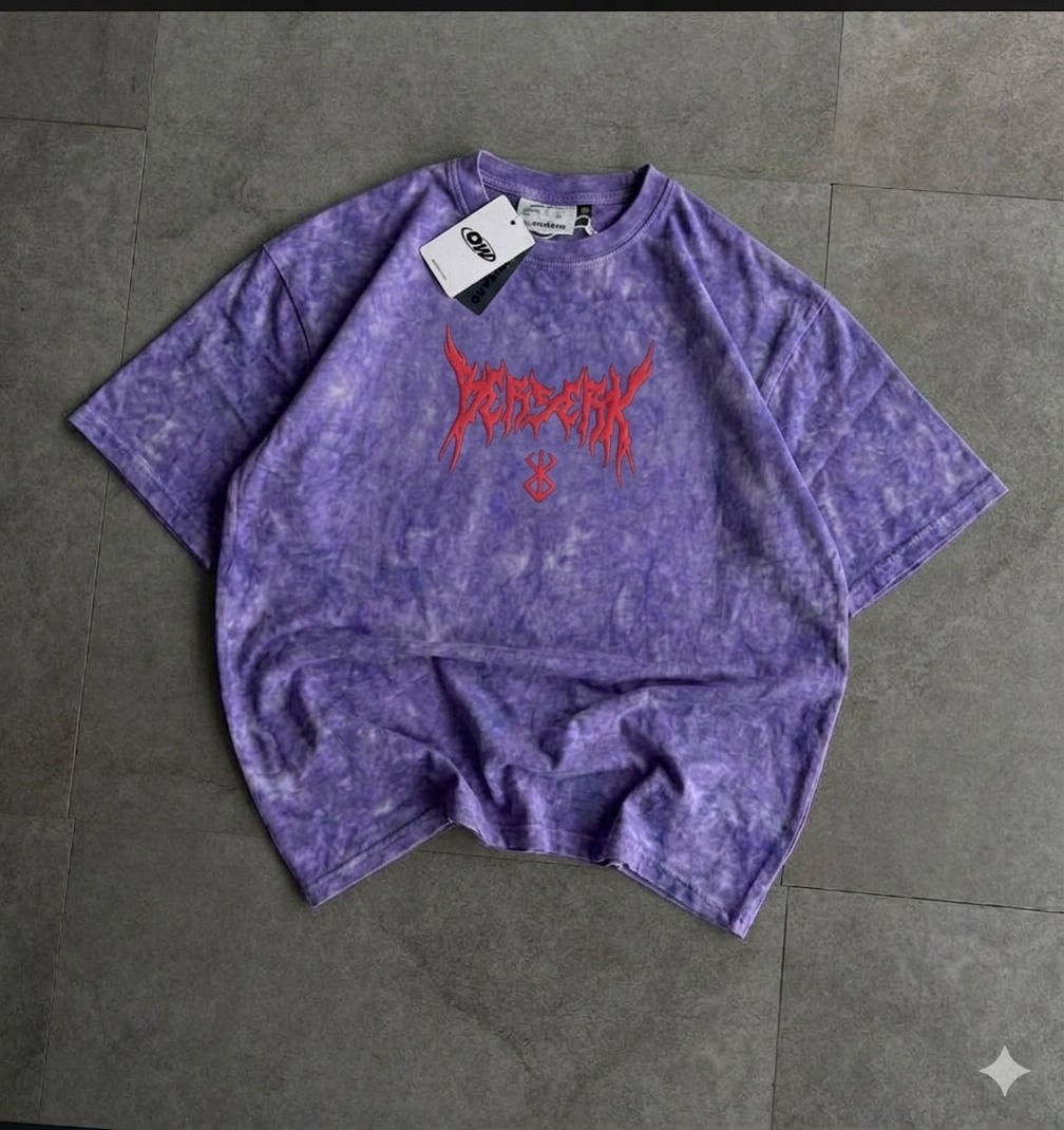 Premium Acid Wash Drop Shoulder T-Shirt