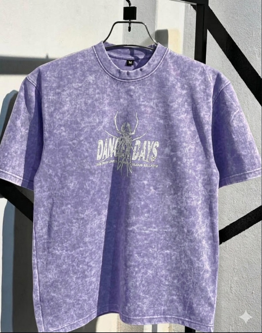 Premium Acid Wash Drop Shoulder T-Shirt