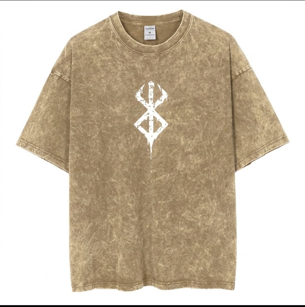 Premium Acid Wash Drop Shoulder T-Shirt