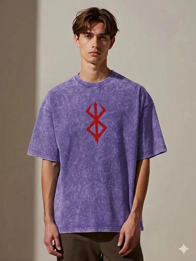 Premium Acid Wash Drop Shoulder T-Shirt_img_0
