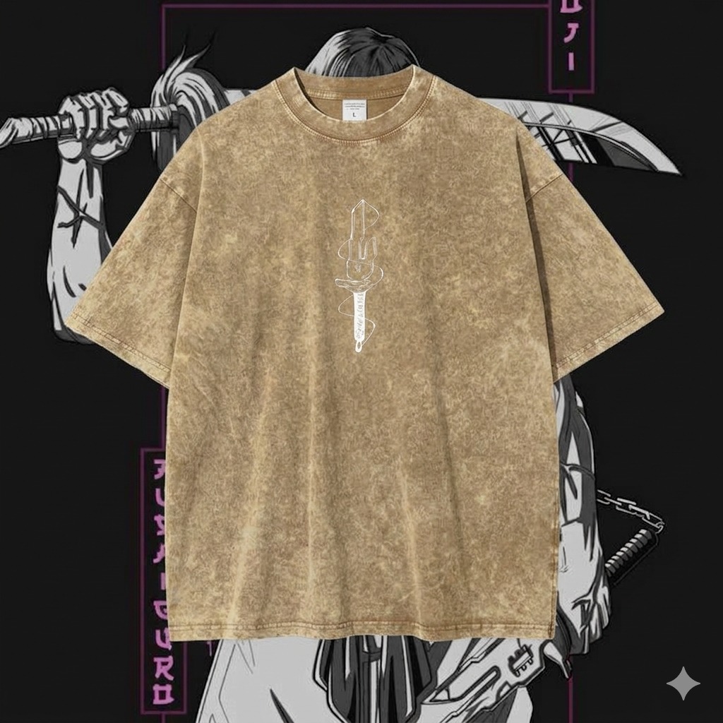 Premium Acid Wash Drop Shoulder T-Shirt
