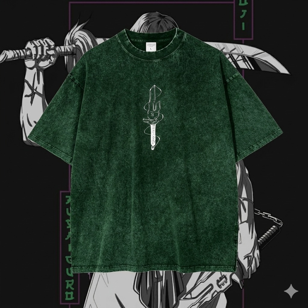 Premium Acid Wash Drop Shoulder T-Shirt
