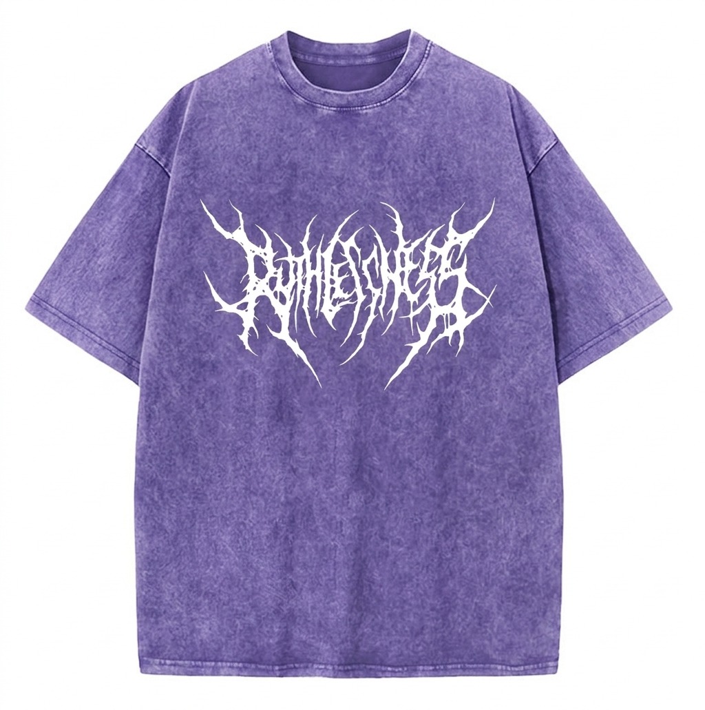 Premium Acid Wash Drop Shoulder T-Shirt