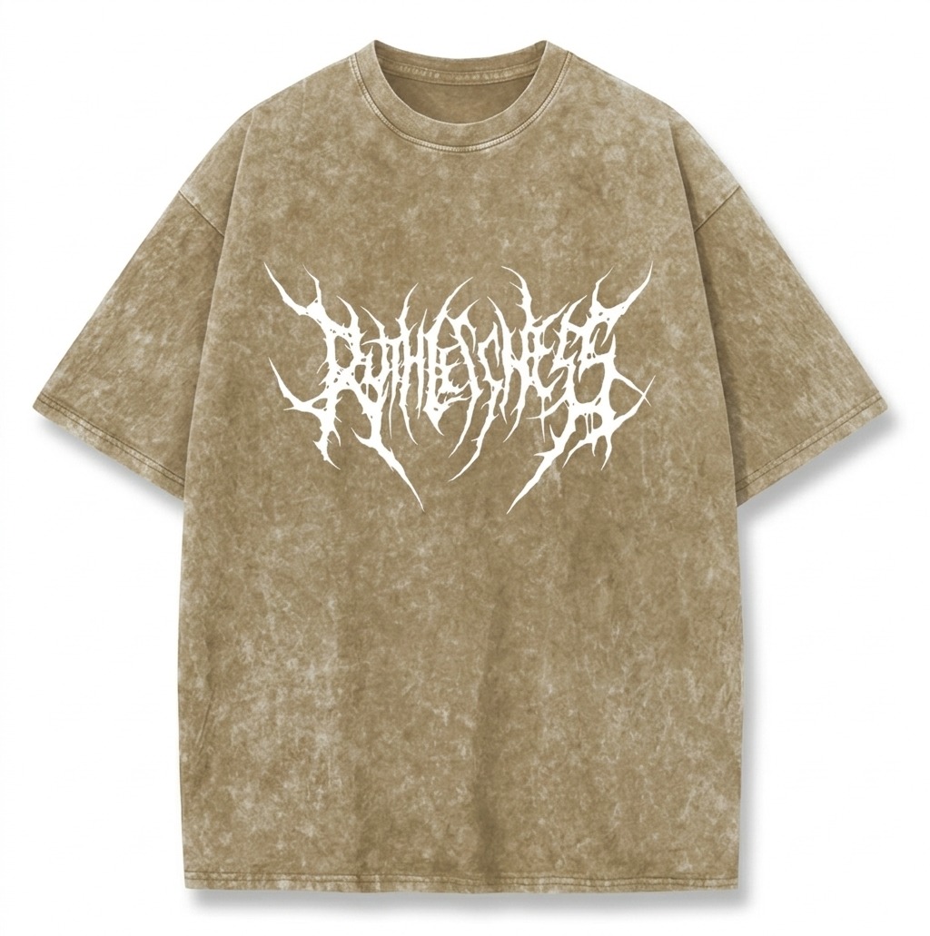 Premium Acid Wash Drop Shoulder T-Shirt