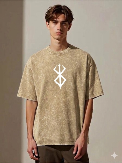 Premium Acid Wash Drop Shoulder T-Shirt_img_0