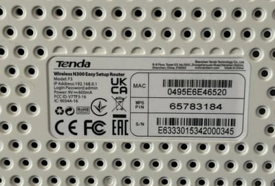 Rauter tenda f3 300mbps 3 Antennas Easy Setup Wireless Router_img_1