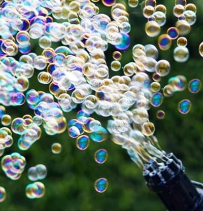 Bubble Blaster 8-Hole Automatic Bubble Blower Electric Bubble Maker Machine Toy for Toddler Kids Boys Girls_img_1