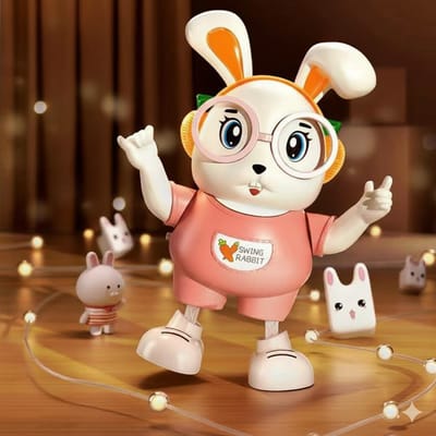 Swing Rabbit Dancing Toy – Rechargeable & Fun for Kids_img_2