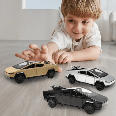 Tesla Cybertruck Diecast Metal Alloy Model Toy Car_img_0