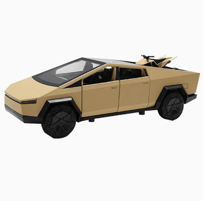 Tesla Cybertruck Diecast Metal Alloy Model Toy Car_img_4