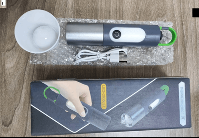 Rechargeable LED Flashlight with Lamp Cover | USB Charging Torch | Portable Emergency Light Torch with Lamp Cover | Digital Thunder X Portable & Compact Light_img_0