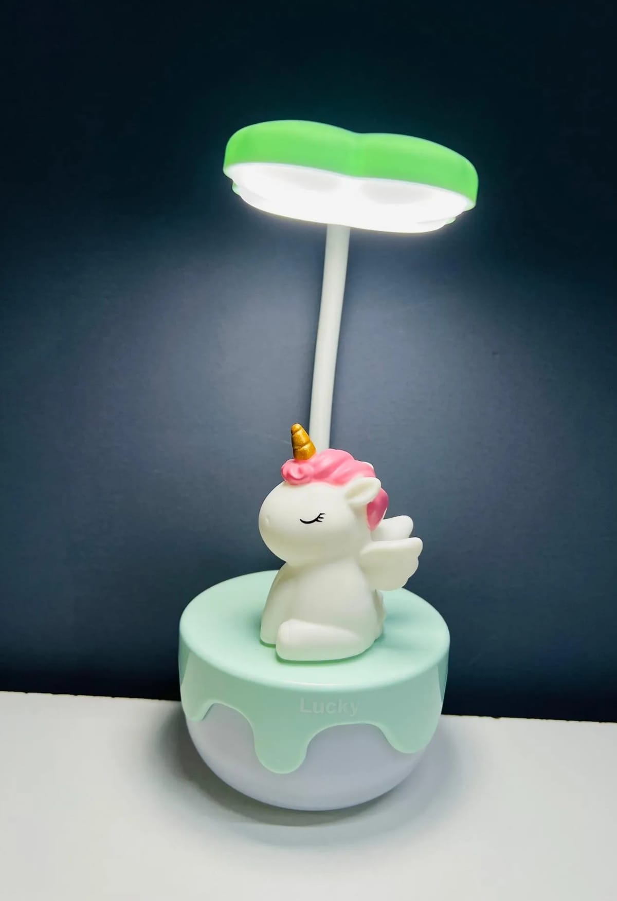 Q-Cute Led lamp,Multi scene applic actions keep your heart warm,luck desk lamp_D Shop