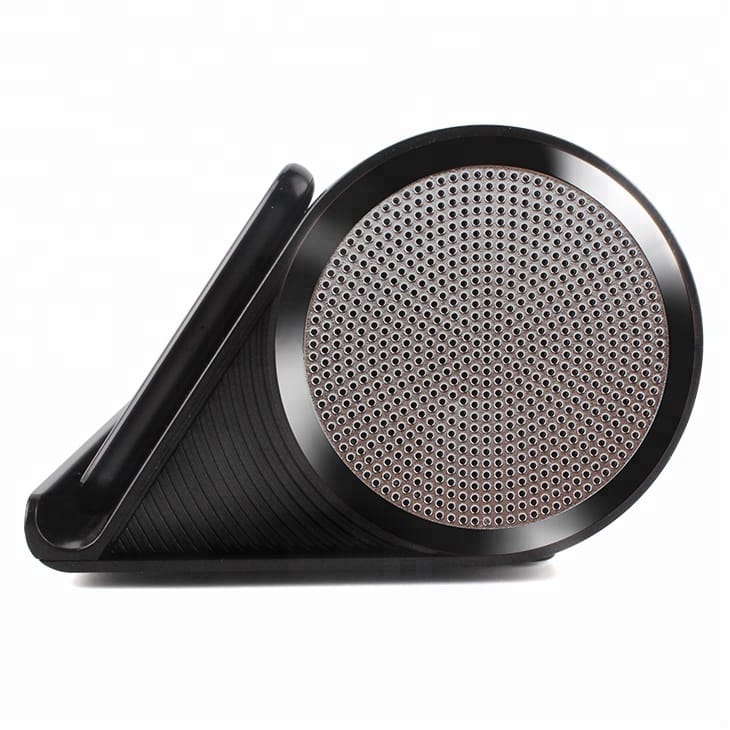 Super Bass Portable Mobile Phone Stand Speaker with BT/CALL/FM/USB/TF/AUX/ Function