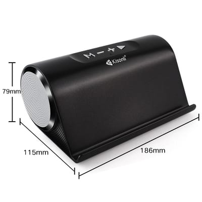 Super Bass Portable Mobile Phone Stand Speaker with BT/CALL/FM/USB/TF/AUX/ Function_img_1