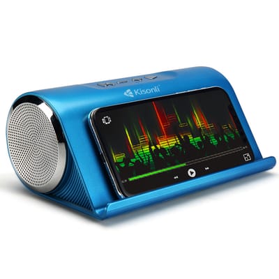 Super Bass Portable Mobile Phone Stand Speaker with BT/CALL/FM/USB/TF/AUX/ Function_img_0