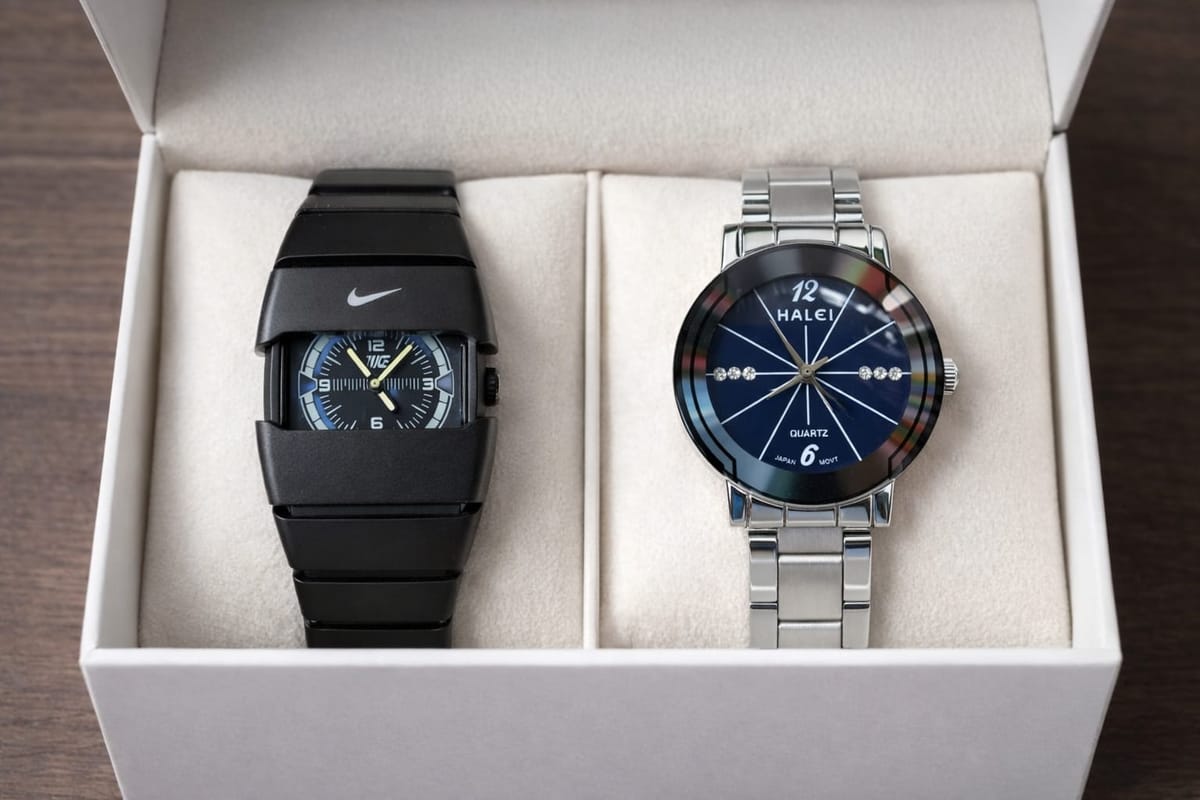 Perfect Match Couple Watch Gift Set