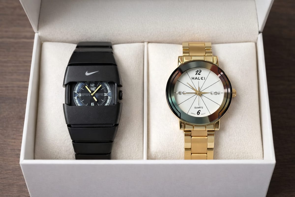 Perfect Match Couple Watch Gift Set