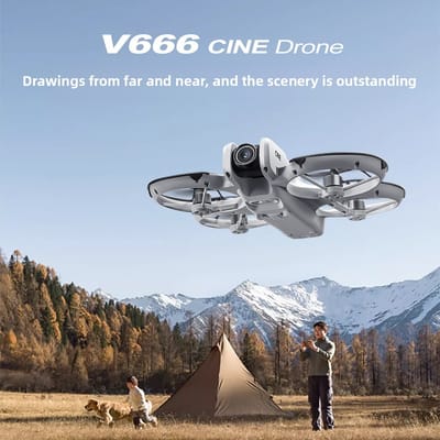 V666 VS I1 PRO Mini Screen Remote Control Drone_img_3