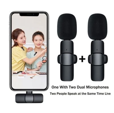 Wireless K9 Microphone Portable Audio Video Recording Mic Mobile C type_img_1