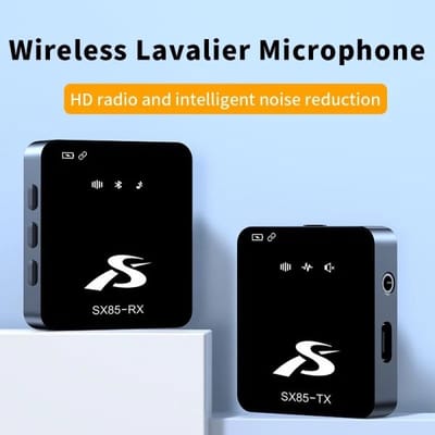 SX85 Audio Wireless Lavalier Microphone_img_0