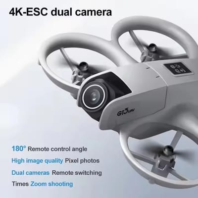 I1PRO 180° Adjustable Dual Camera Drone Headless One-key Mode Trajectory Flight G-sensor Palm Gesture Optical Flow Location_img_3