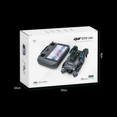 S159 GPS RC Drone 5G 8K HD Aerial Photography Dual-Camera Omnidirectional Obstacle Avoidance Drone with Screen_img_4