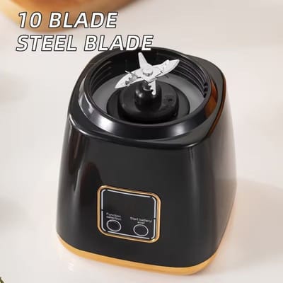 USB Rechargeable Portable Blender and Handheld Juicer Perfect for Smoothies With Digital Display, Stainless Steel Blade_img_1
