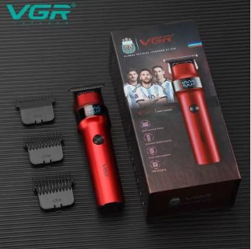 VGR V987 Rosso Professional Beard And Moustache Trimmer For Men_img_0