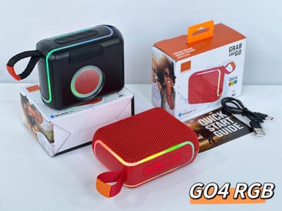 GO4 RGB Colorful Bluetooth Speaker - Vivid Colors, Portable Design, Stylish Music Companion_img_0