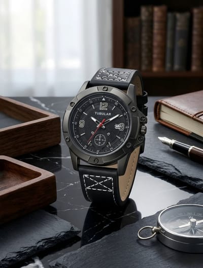 Tabular Boys Leather Belt Watch_img_3