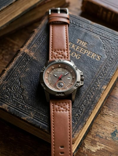 Tabular Boys Leather Belt Watch_img_1