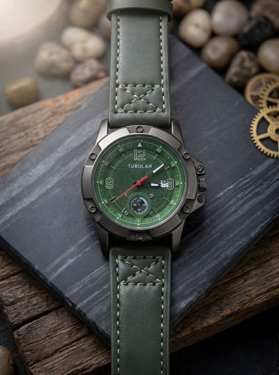 Tabular Boys Leather Belt Watch_img_0