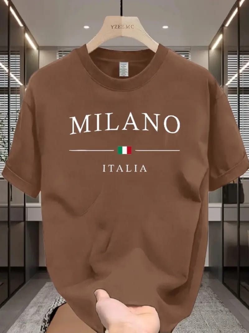 Drop Shoulder Tshirt with DTF Print