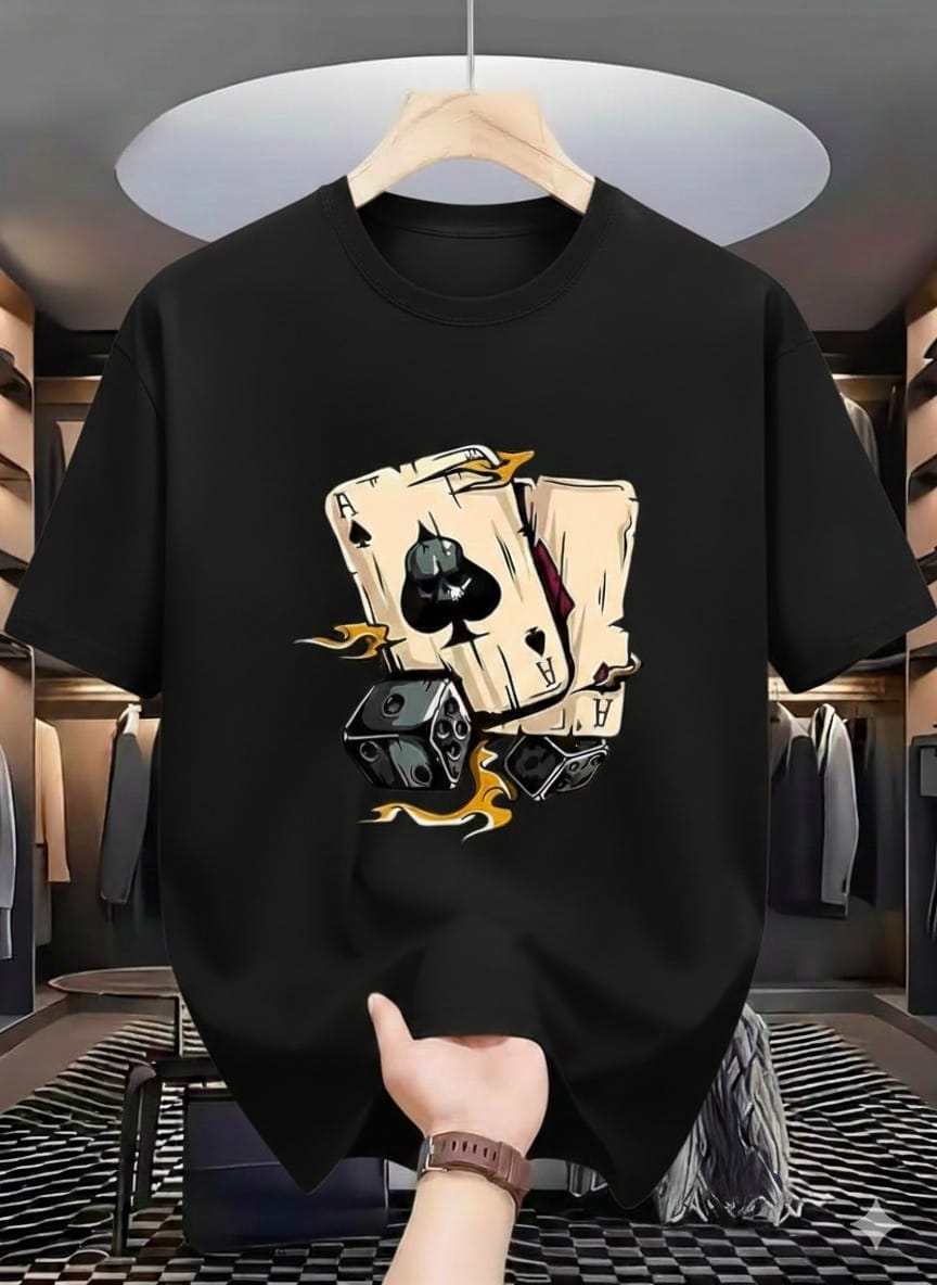 Drop Shoulder Tshirt with DTF Print