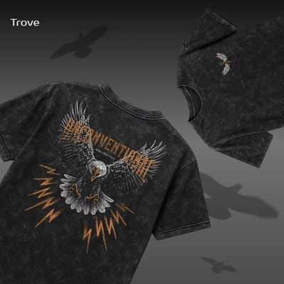 Premium Acid Wash Drop Shoulder TShirt_img_0