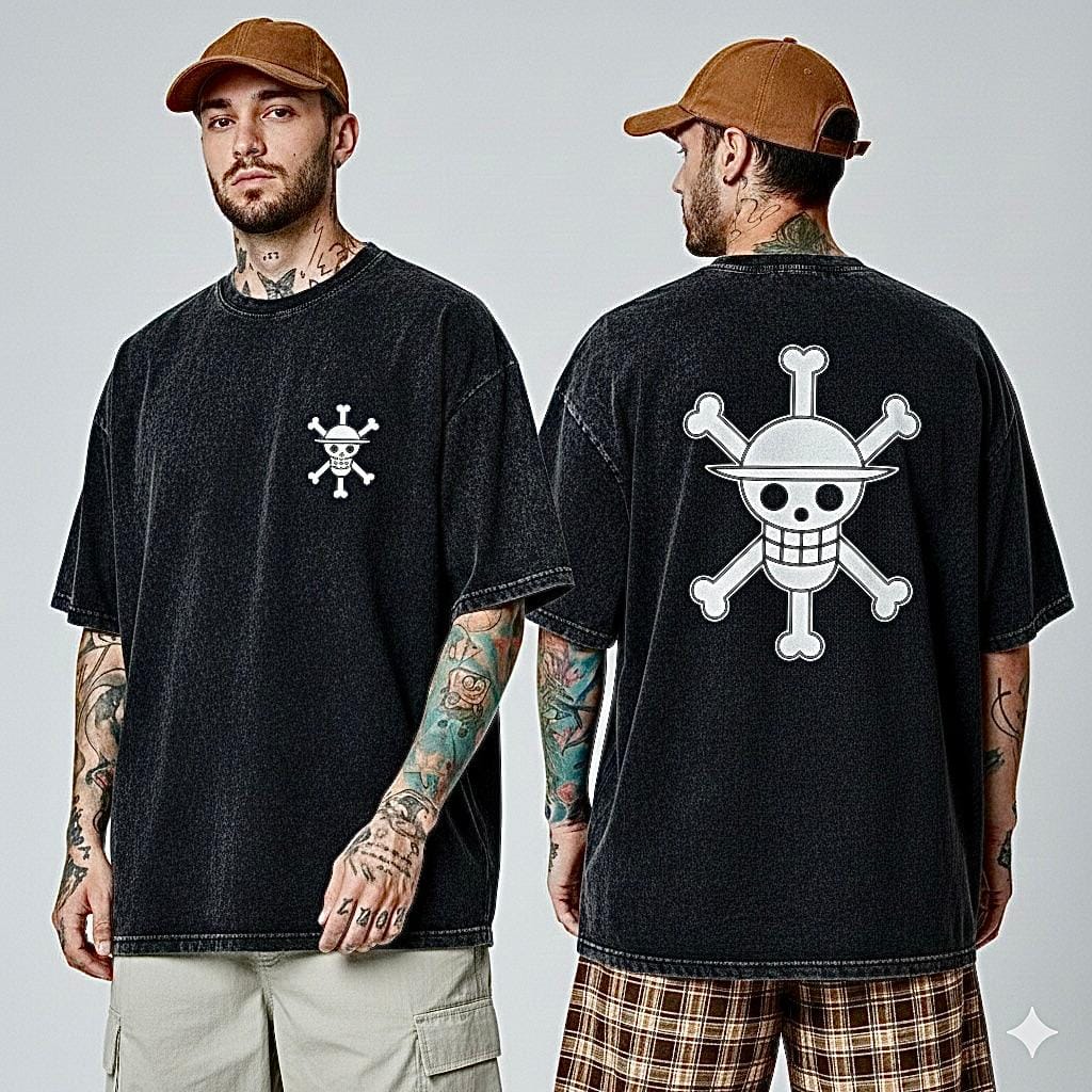 Premium Acid Wash Drop Shoulder TShirt