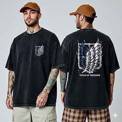 Premium Acid Wash Drop Shoulder TShirt_img_0