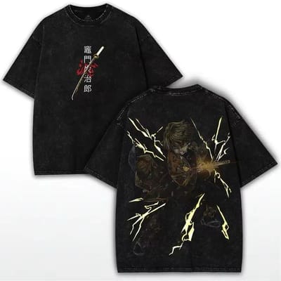 Premium Acid Wash Drop Shoulder TShirt_img_0