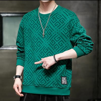 Cotton Long Sleeve Sweet Shirt_img_0