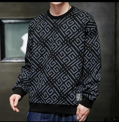 Cotton Long Sleeve Sweet Shirt_img_0