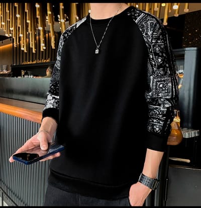 Cotton Long Sleeve Sweet Shirt_img_0