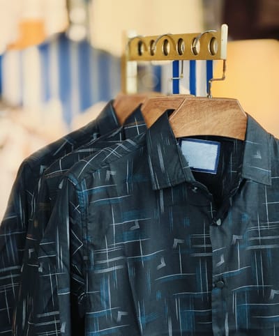 Black Pure Cotton Full sleeve Shirt_img_0