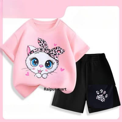 Half Sleeve T-shirt & Pant Set_img_0