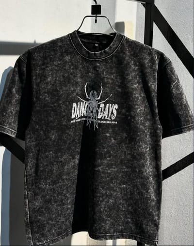 Premium Acid Wash Drop Shoulder T-Shirt_img_0